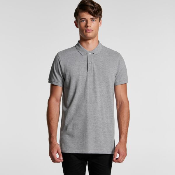 AS Colour Mens Pique Polo Thumbnail