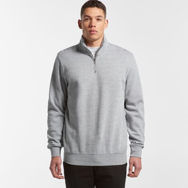 AS Colour Mens Stencil Half Zip Crew Thumbnail