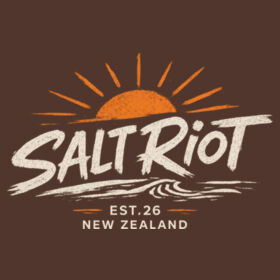 Salt Riot Staple Tee Sunrise  Design