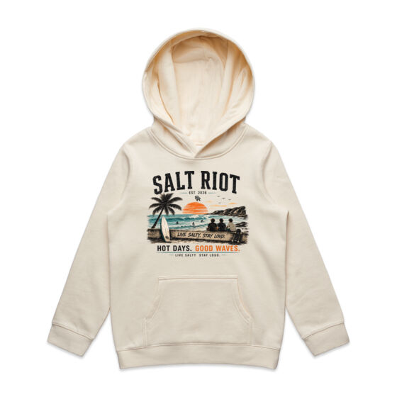 Hot Days. Good Waves. Hoodie Thumbnail