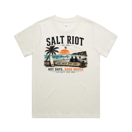 Hot Days. Good Waves. Classic Tee Thumbnail