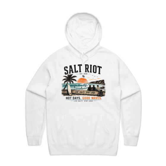 Hot Days. Good Waves. Hoodie Thumbnail