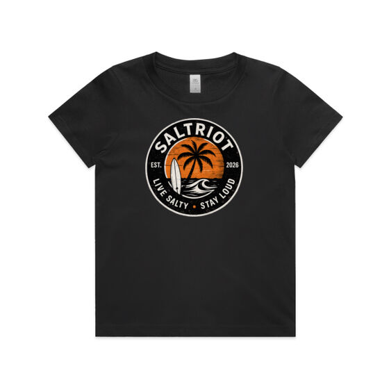 Sunset Badge Youth Tee Thumbnail